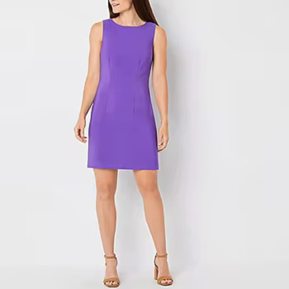 NWT Alyx Sleeveless Sheath Dress Purple